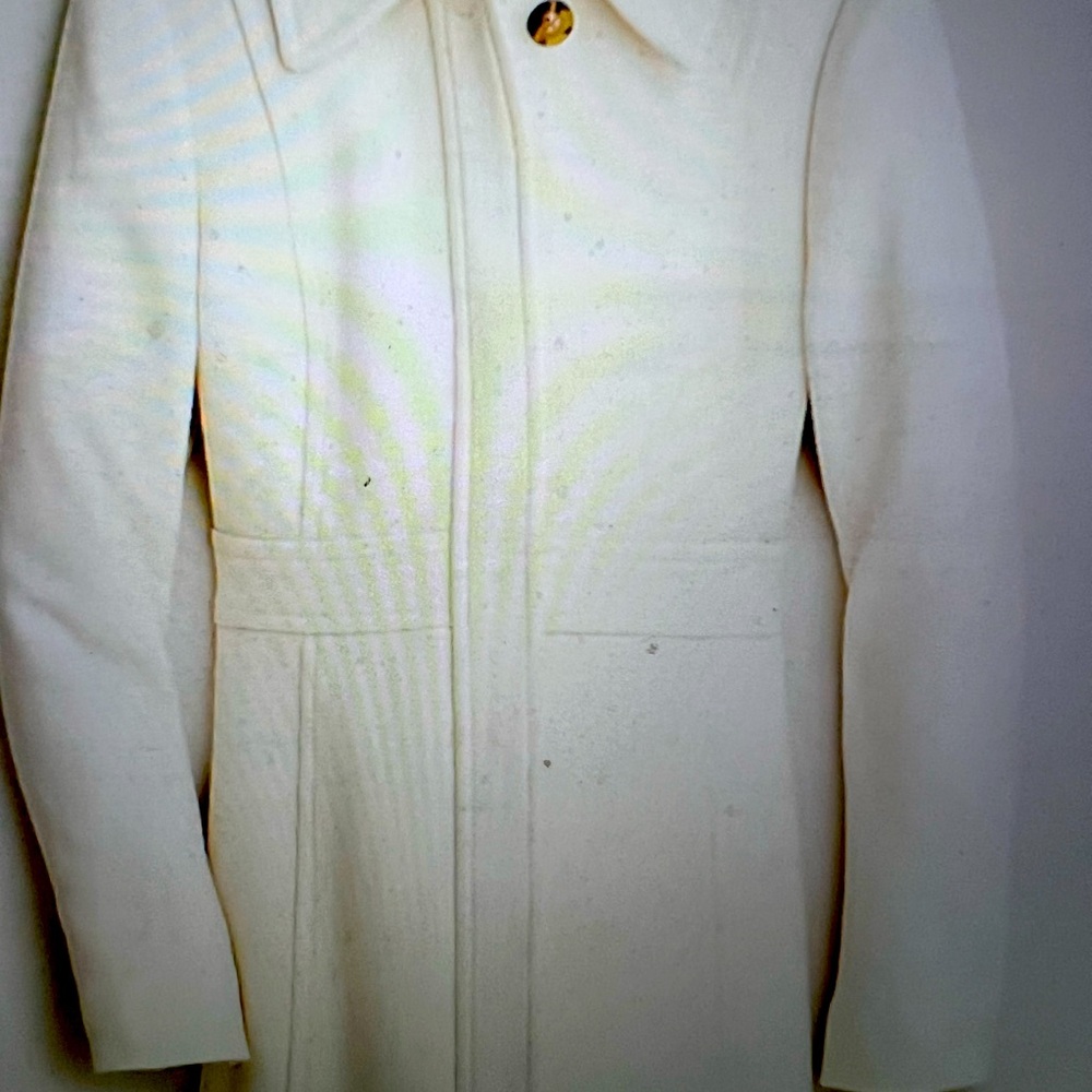 JCREW Lady Day TopCoat Vintage White 6